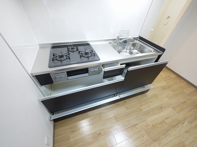 サンハイム　Ａ・Ｂ・Ｃ（杉本町）のキッチン|キッチンです