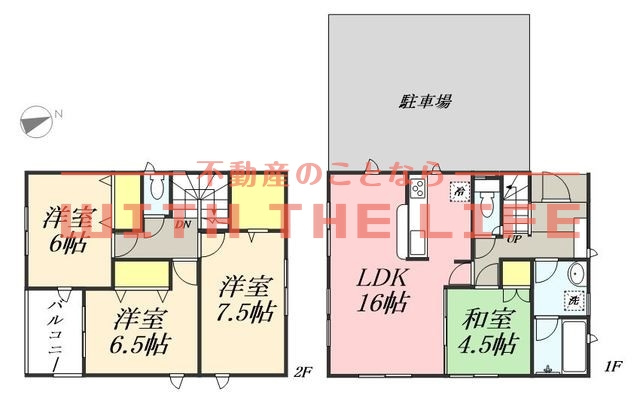 クレイドルガーデン久留米市宮ノ陣第5【キャッシュバック対象物件】の間取り
