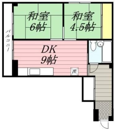 善明ビル【キャッシュバック対象】の間取り