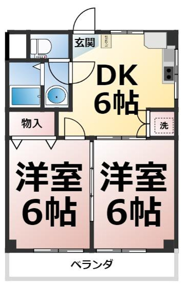 【間取り】 | リリーハイツ丸山