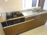 サニーキャラバンのキッチン