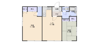 【間取り】 | 【北杜市大泉町西井出】管理分譲地内の平屋物件