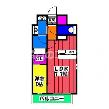 【間取り】 | プロシード日赤通り | プロシード日赤通りの間取り