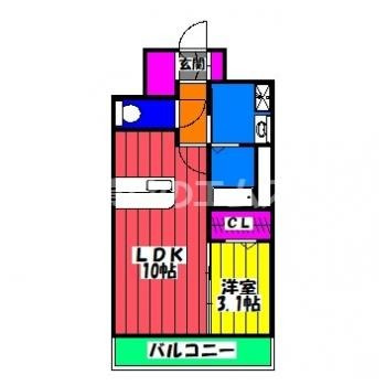 【間取り】 | ｅｌ ｃｏｃｏ六ツ角 | ｅｌ ｃｏｃｏ六ツ角の間取り