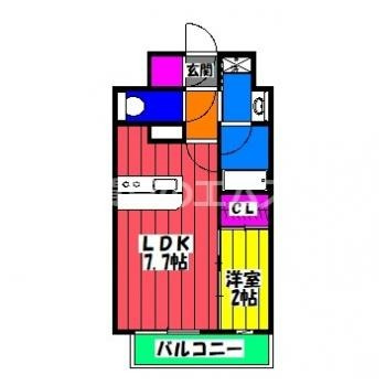 【間取り】 | プロシード日赤通り | プロシード日赤通りの間取り