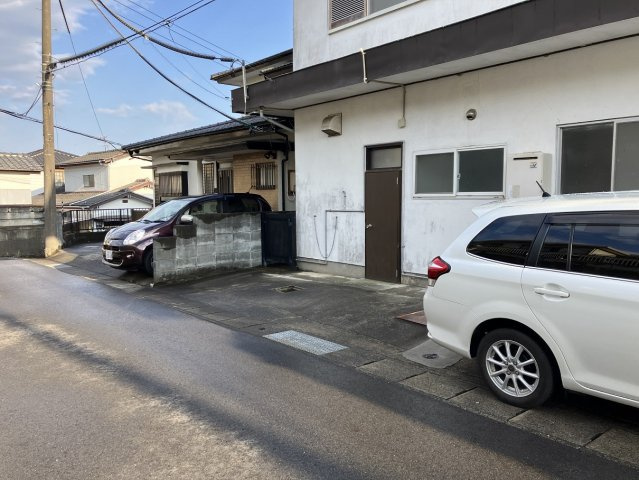 勿来町大高高松　売土地の前面道路含む現地写真