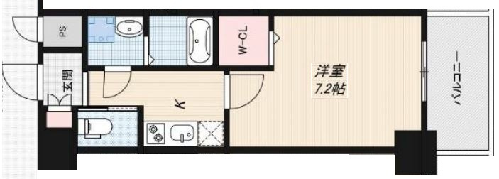 MSR新大阪南の間取り