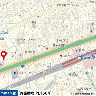 【地図】 | MG　LUXURY　SASAZUKA