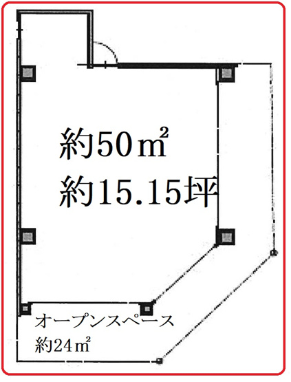 【間取り】 | 第5伊藤ビル南扇町