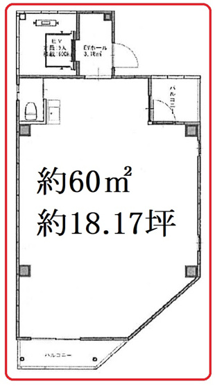 【間取り】 | 第5伊藤ビル南森町
