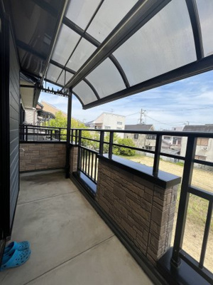 【バルコニー】 | 高槻市東五百住町二丁目　中古戸建