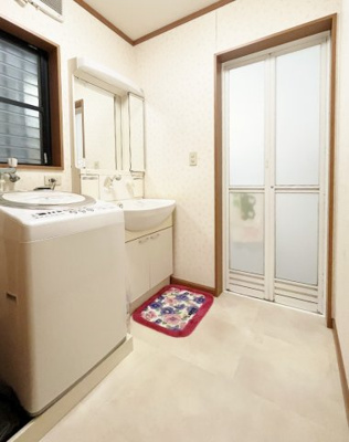 【洗面所】 | 高槻市東五百住町二丁目　中古戸建