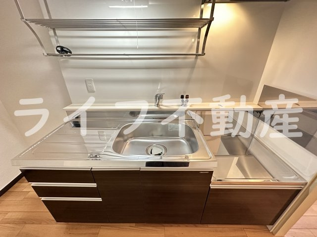 オリエントマンションのキッチン|きれいなキッチンです
