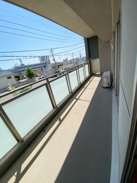 フォルテコート伊勢崎のバルコニー|天井付きバルコニー