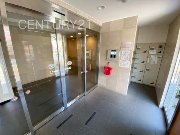 フォルテコート伊勢崎のエントランス