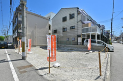 杭瀬南新町2丁目建築条件なし土地