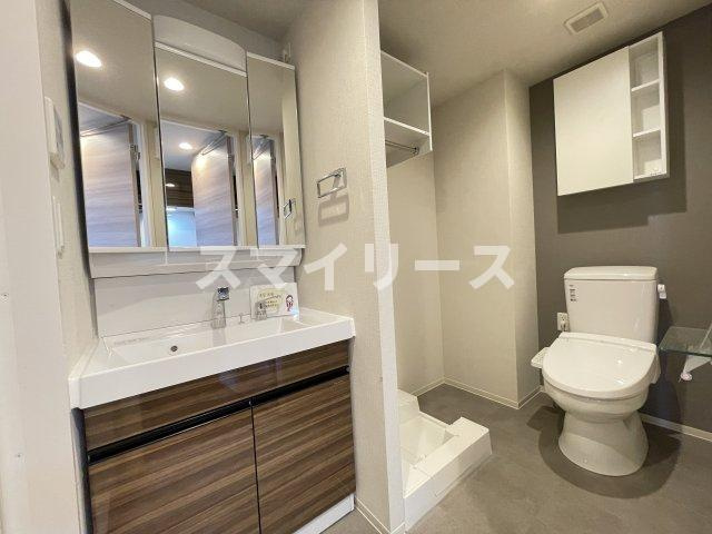 メゾンボヌールの独立洗面台