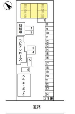 【区画図】 | セジュール水賀池