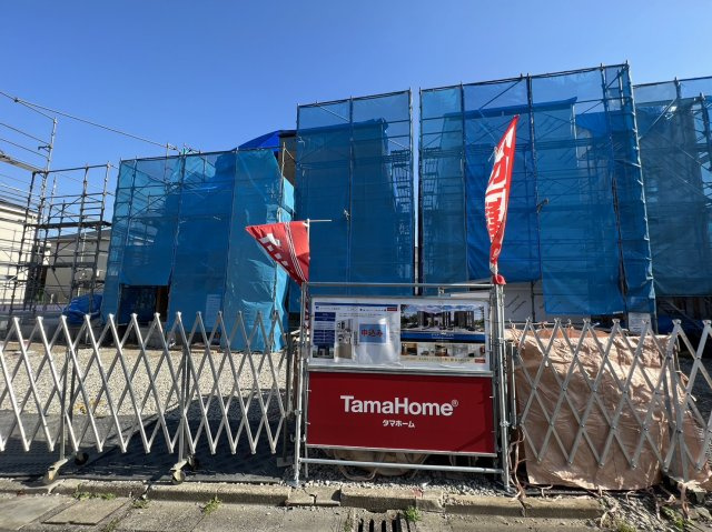Tama Townータマタウン片野新町1丁目　【小倉北区　新築戸建て】の駐車場|現地撮影　2023,5,1　Tama Townータマタウン片野新町1丁目　【小倉北区　新築戸建て】