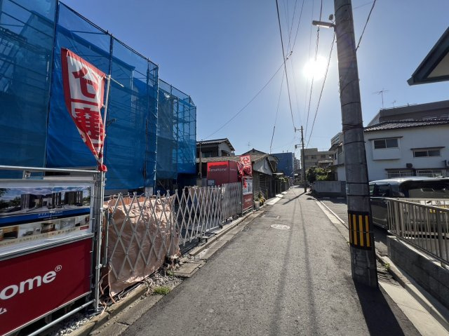 Tama Townータマタウン片野新町1丁目　【小倉北区　新築戸建て】の前面道路含む現地写真|現地撮影　2023,5,1　Tama Townータマタウン片野新町1丁目　【小倉北区　新築戸建て】