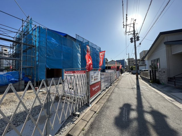 Tama Townータマタウン片野新町1丁目　【小倉北区　新築戸建て】の前面道路含む現地写真|現地撮影　2023,5,1　Tama Townータマタウン片野新町1丁目　【小倉北区　新築戸建て】