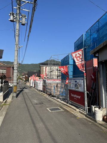 Tama Townータマタウン片野新町1丁目　【小倉北区　新築戸建て】の前面道路含む現地写真|現地撮影　2023,5,1　Tama Townータマタウン片野新町1丁目　【小倉北区　新築戸建て】