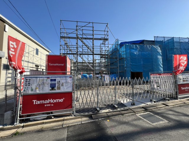 Tama Townータマタウン片野新町1丁目　【小倉北区　新築戸建て】の外観|現地撮影　2023,5,1　Tama Townータマタウン片野新町1丁目　【小倉北区　新築戸建て】