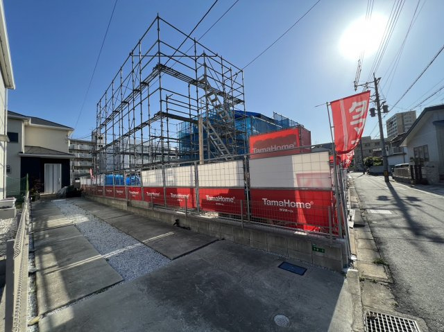 Tama Townータマタウン片野新町1丁目　【小倉北区　新築戸建て】の駐車場|現地撮影　2023,5,1　Tama Townータマタウン片野新町1丁目　【小倉北区　新築戸建て】