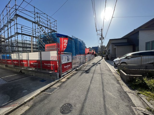 Tama Townータマタウン片野新町1丁目　【小倉北区　新築戸建て】の前面道路含む現地写真|現地撮影　2023,5,1　Tama Townータマタウン片野新町1丁目　【小倉北区　新築戸建て】