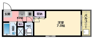 【間取り】 | プティメゾン城ケ掘