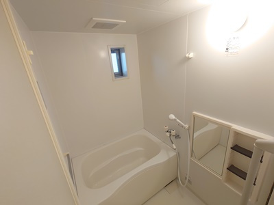 リバーバードの浴室