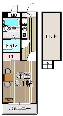 【間取り】 | レオパレスＡｖａｎｃｅｒ