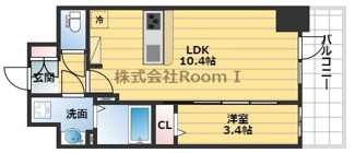【間取り】 | S-RESIDENCE堺筋本町Deux