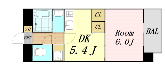 WEST VILLA21の間取り