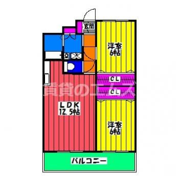 【間取り】 | 第２７川崎ビル | 第２７川崎ビルの間取り