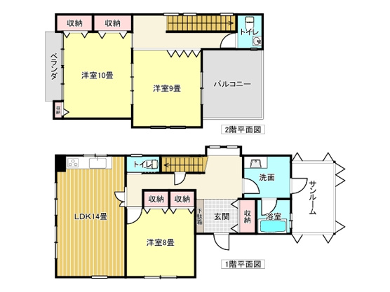 【間取り】 | 伊東市富戸　戸建
