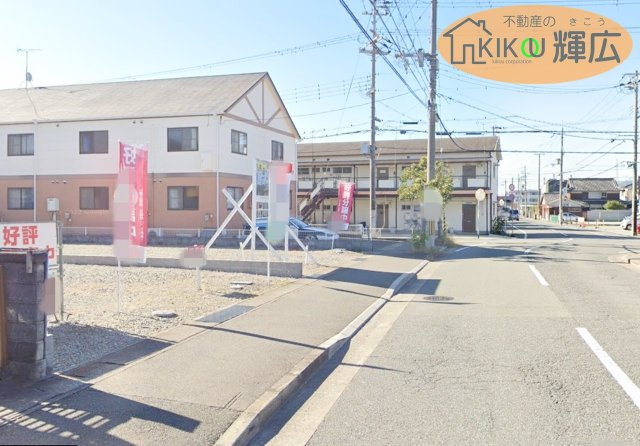 加古川市平岡町一色西（全2）土地A1-2の前面道路含む現地写真
