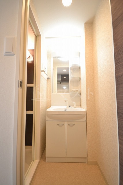 ラグゼ今里Ⅱの洗面所