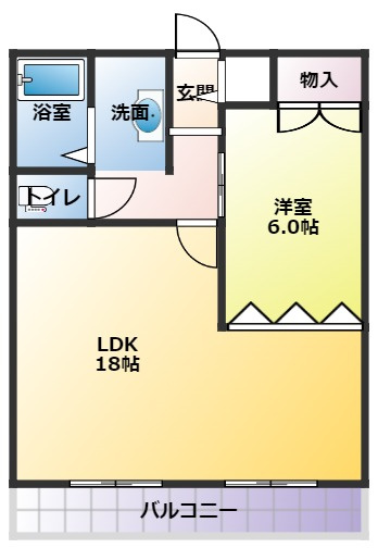 【間取り】 | メゾンロイヤルⅡ