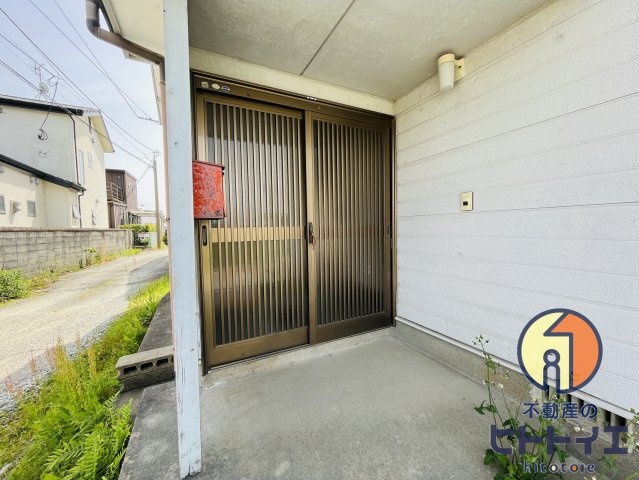 松尾借家の玄関