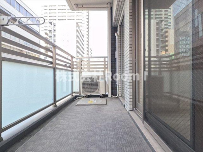 【バルコニー】 | ラクラス本町東 | 開放的で明るい空間を演出してくれるバルコニーです