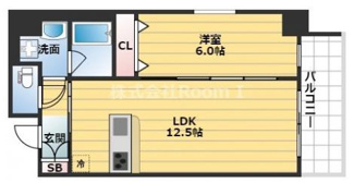 【間取り】 | ラクラス本町東