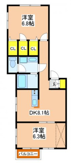 【間取り】 | シルウィコーラ