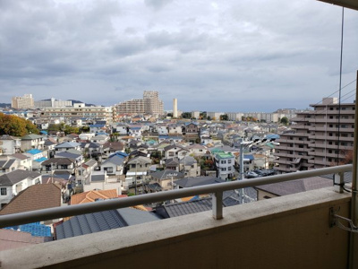【展望】 | 第三岩井ハイツ | 高台にあり風通し良好☆神戸市垂水区　第三岩井ハイツ☆