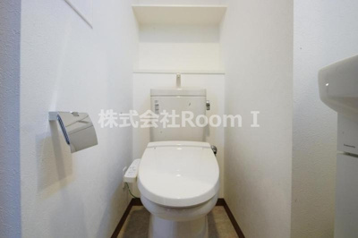 【トイレ】 | イグレック南本町 | 落ち着いた色調のトイレです