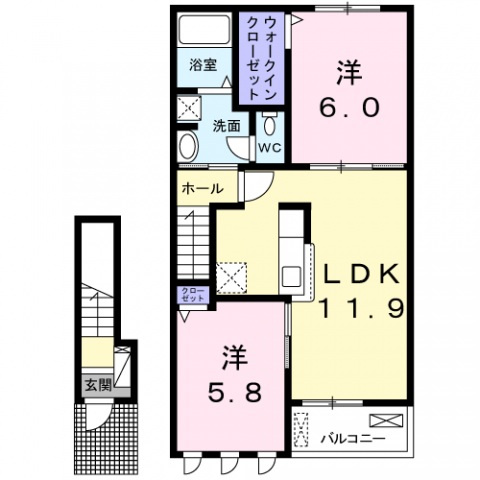シエル・エトワールの間取り
