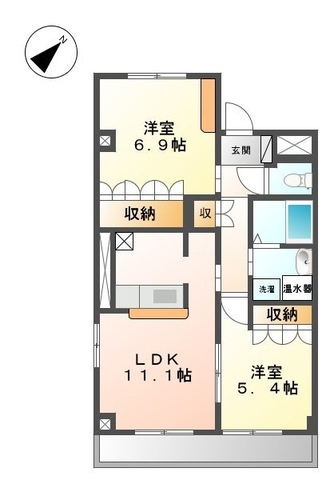 ヒンメルブローの間取り