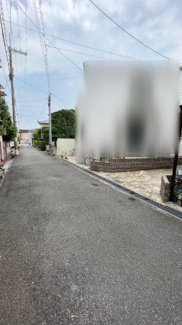 【前面道路含む現地写真】 | 前面道路
