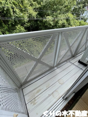 【バルコニー】 | フレグランス浦手山 | 落ち着いた時間を過ごせるバルコニーです