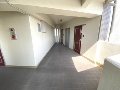 【その他共用部分】 | モーニングサンヒルズ | 共用廊下です
